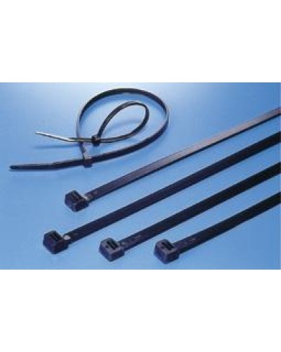 Хомут-стяжка нейлоновый, неоткрывающийся, 200х3.6 мм, черные Hyperline GT-200IC (100 шт/уп) в Сергиевом Посаде Стяжки-хомуты Pintop.ru