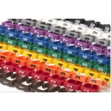 Маркеры (клипсы) на кабель, защелкивающиеся D 4-5.5мм, "0"-"9", 10 цветов (100 шт)Маркеры (клипсы) на кабель, защелкивающиеся D 4-5.5мм, "0"-"9", 10 цветов (100 шт) Hyperline (MA-55-R)