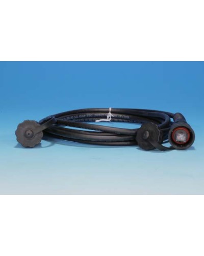 Патч-корд промышленный Hyperline PC-IE-LPM-UTP-RJ45-RJ45-C5e-3M-BK в Сергиевом Посаде Патчкорды (медные) Pintop.ru