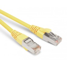 Патч-корд RJ45-RJ45, 4 пары, STP, кат.5е, LSZH (10м) Hyperline PC-LPM-STP-RJ45-RJ45-C5e-10M-LSZH-YL
