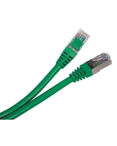 Патч-корд RJ45-RJ45, 4 пары, STP, кат.5е, LSZH (1,5м) Hyperline PC-LPM-STP-RJ45-RJ45-C5e-1.5M-LSZH-GN в Сергиевом Посаде Патчкорды (медные) Pintop.ru