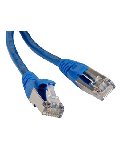 Патч-корд экранированный Hyperline PC-LPM-STP-RJ45-RJ45-C6-10M-LSZH-BL в Сергиевом Посаде Патчкорды (медные) Pintop.ru
