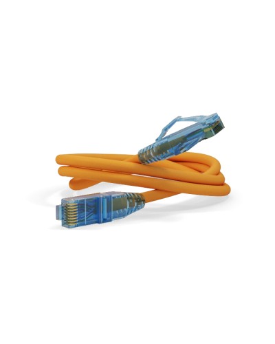 Патч-корд U/UTP Hyperline PC-LPM-UTP-RJ45-RJ45-C6-0.3M-LSZH-OR в Сергиевом Посаде Патчкорды (медные) Pintop.ru