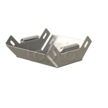 Угол 90° вертикальный внутренний Hyperline RST-VIA90-300-80-0,8-SZ