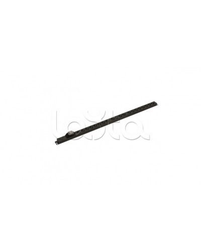 Блок розеток вертикальный черн Hyperline (SHE-20SH-B-CB) в Сергиевом Посаде Блоки розеток Pintop.ru