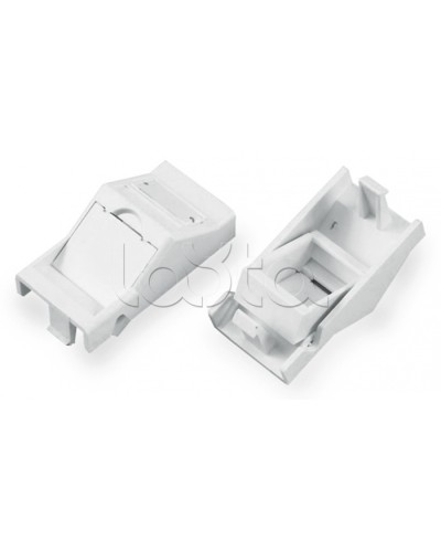 Вставка угловая 45x22.5 для 1 модуля формата Keystone Jack Hyperline SIP2A-1K-M45-22.5 в Сергиевом Посаде Модули Keystone Pintop.ru