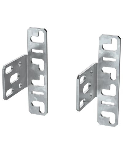 FORMAT Кронштейн профиля монтажного 50х25 тип 1 (2шт/упак) IEK (FO-00-BPRM-1) в Сергиевом Посаде Аксессуары для стоек и шкафов Pintop.ru