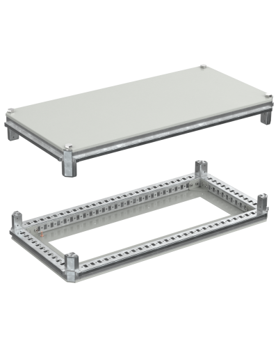 FORMAT Крыша и основание (под фланец) 400х800мм IEK (FO-00-KOF-040-080) в Сергиевом Посаде Аксессуары для стоек и шкафов Pintop.ru