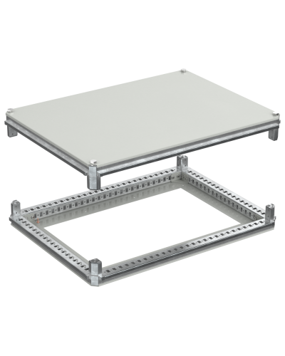 FORMAT Крыша и основание (под фланец) 600х800мм IEK (FO-00-KOF-060-080) в Сергиевом Посаде Аксессуары для стоек и шкафов Pintop.ru