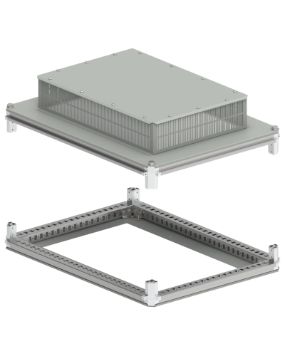 FORMAT Крыша и основание (под фланец) 600х800мм IP31 IEK (FO-00-KOF-060-080-31) в Сергиевом Посаде Аксессуары для стоек и шкафов Pintop.ru