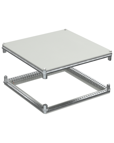 FORMAT Крыша и основание (под фланец) 800х800мм IEK (FO-00-KOF-080-080) в Сергиевом Посаде Аксессуары для стоек и шкафов Pintop.ru