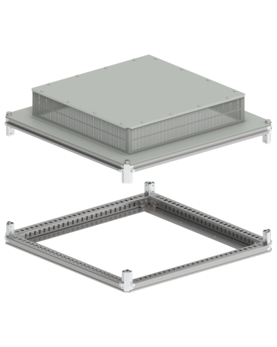 FORMAT Крыша и основание (под фланец) 800х800мм IP31 IEK (FO-00-KOF-080-080-31) в Сергиевом Посаде Аксессуары для стоек и шкафов Pintop.ru