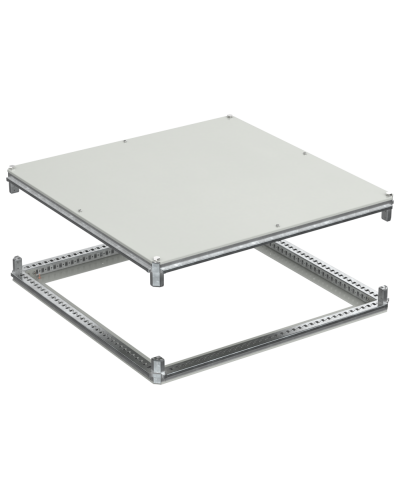 FORMAT Крыша и основание (под фланец) 1000х1000мм IEK (FO-00-KOF-100-100) в Сергиевом Посаде Аксессуары для стоек и шкафов Pintop.ru