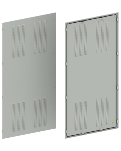 FORMAT Панель задняя вентилируемая 2000х1000мм IEK (FO-00-PBV-200-100) в Сергиевом Посаде Аксессуары для стоек и шкафов Pintop.ru