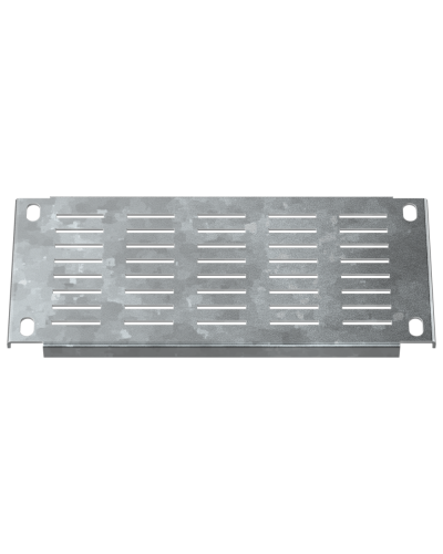 FORMAT Заглушка панели нижней наборной вентилируемой 100мм в шкаф шириной 400мм IEK (FO-00-PLTV-010-040) в Сергиевом Посаде Аксессуары для стоек и шкафов Pintop.ru