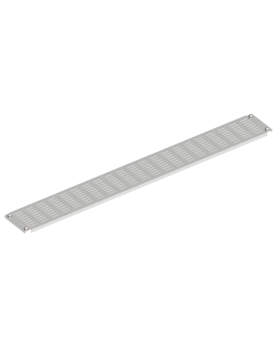 FORMAT Заглушка панели нижней наборной вентилируемой 100мм шкаф шириной 1000мм IEK (FO-00-PLTV-010-100) в Сергиевом Посаде Аксессуары для стоек и шкафов Pintop.ru