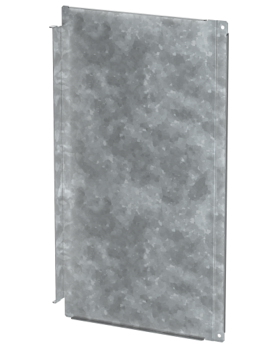 FORMAT Перегородка аппаратного отсека боковая вертикальная сплошная высота 600мм IEK (FO-00-PVHC-060) в Сергиевом Посаде Аксессуары для стоек и шкафов Pintop.ru