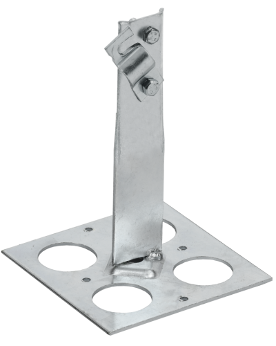 Держатель проводника круглого 6-10мм винтовой IEK (ZDP85-11-6-16-90) в Сергиевом Посаде Крепеж Pintop.ru