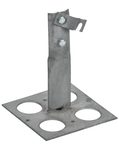 Держатель проводника круглого 6-10мм винтовой IEK (ZDP85-13-1-16-90) в Сергиевом Посаде Крепеж Pintop.ru