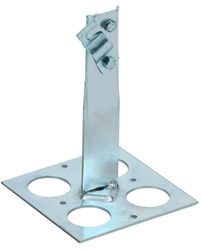 Держатель проводника круглого 6-10мм винтовой IEK (ZDP85-14-1-16-90) в Сергиевом Посаде Крепеж Pintop.ru