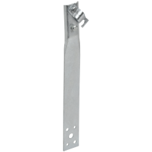 Держатель проводника круглого 6-10мм винтовой прямой h=60мм оцинкованная сталь IEK (ZDP86-11-1-16-60)