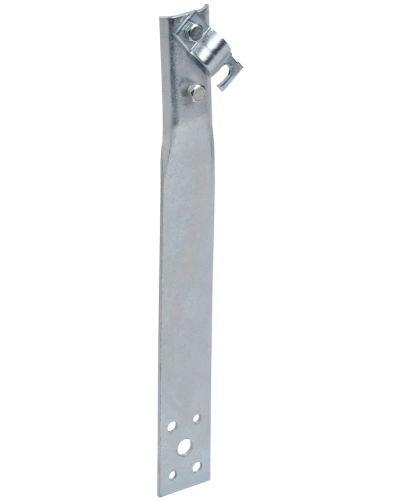 Держатель проводника круглого 6-10мм винтовой прямой h=60мм оцинкованная сталь HDZ IEK (ZDP86-14-1-16-60) в Сергиевом Посаде Крепеж Pintop.ru