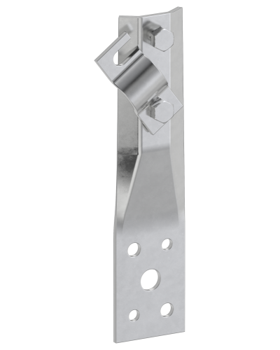 Держатель проводника круглого 6-10мм винтовой прямой h=60мм нержавеющая сталь IEK (ZDP86-20-1-16-60) в Сергиевом Посаде Крепеж Pintop.ru