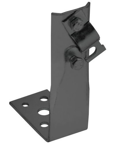 Держатель проводника круглого 6-10мм винтовой угловой h=150мм оцинкованная сталь TD IEK (ZDP87-13-1-16-150) в Сергиевом Посаде Крепеж Pintop.ru