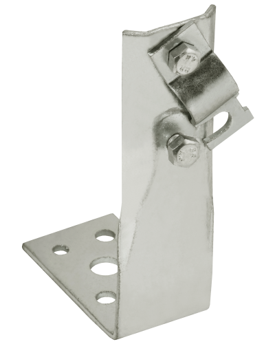 Держатель проводника круглого 6-10мм винтовой угловой h=150мм нержавеющая сталь IEK (ZDP87-20-1-16-150) в Сергиевом Посаде Крепеж Pintop.ru