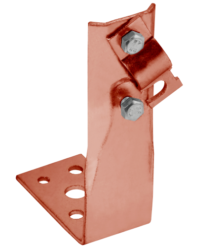 Держатель проводника круглого 6-10мм винтовой угловой h=150мм медь IEK (ZDP87-50-1-16-150) в Сергиевом Посаде Крепеж Pintop.ru