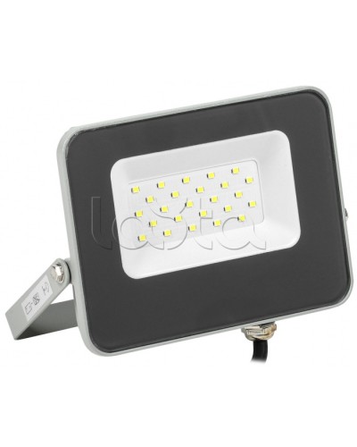 Прожектор светодиодный СДО 07-20 IP65 серый IEK (LPDO701-20-K03) в Сергиевом Посаде Светильники Pintop.ru