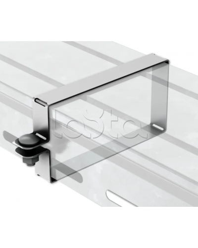 Хомут крышки лотка 50х300мм универсальный EZ IEK (CKL10D-HK-050-300-EZ) в Сергиевом Посаде Стяжки-хомуты Pintop.ru