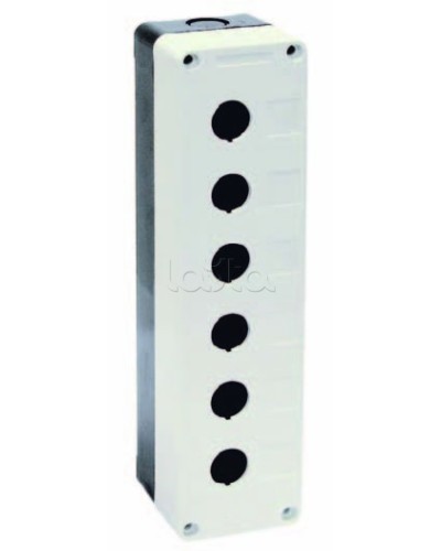 Корпус КП105(6) для кнопок 5(6) мест IEK BKP10-6-K01 в Сергиевом Посаде Аксессуары для стоек и шкафов Pintop.ru