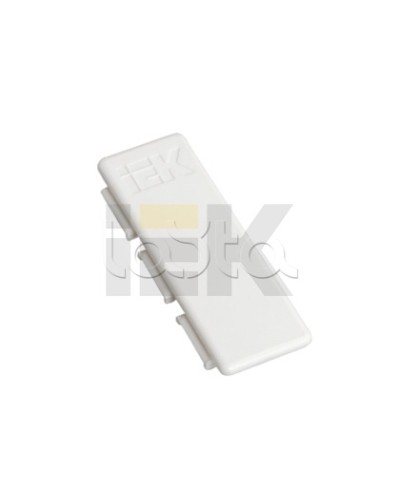 Соединитель на стык для закрытия распила c лицевой стороны при соединении кабель-каналов типоразмера 100х60 IEK (CKK-40D-SL75-K01) в Сергиевом Посаде Аксессуары для кабель-канала Pintop.ru