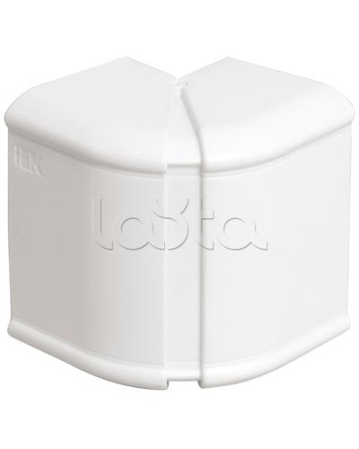 Угол изменяемый внешний для соединения двух кабель-каналов типоразмера 100х60 IEK (CKK-40D-W-100-060-K01) в Сергиевом Посаде Аксессуары для кабель-канала Pintop.ru