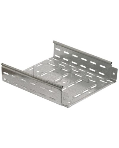 Лоток перфорированный 100х300х3000 IEK CLP10-100-300-3 в Сергиевом Посаде Кабельные лотки Pintop.ru