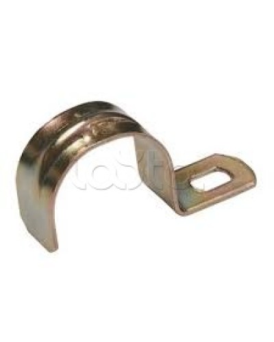 Скоба металлическая однолапковая d14-15 IEK CMAT10-14-100 в Сергиевом Посаде Держатели, клипсы, скобы Pintop.ru