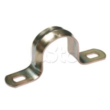 Скоба двухлапковая для крепления металлорукава d21-22 IEK (CMAT11-21-100)
