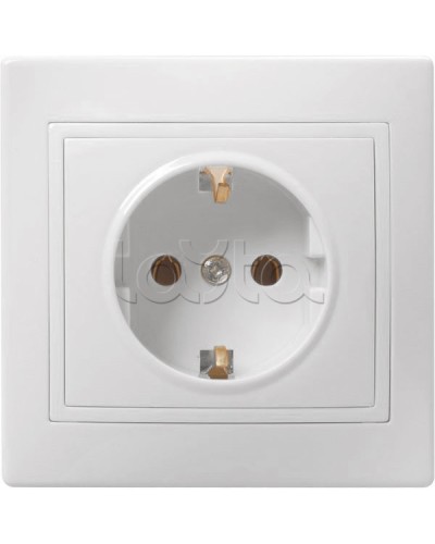 Розетка «Кварта» 2Р+Е, 1 модуль, без шторок, для скрытого монтажа IEK (ERK14-K01-16-DM) в Сергиевом Посаде Аксессуары для кабель-канала Pintop.ru