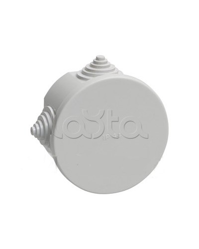 Коробка распаячная для открытой проводки (4 ввода) с повышенной степенью защиты d75x40 IEK КМ41237 (UKO11-075-040-000-K41-44) в Сергиевом Посаде Распределительные коробки Pintop.ru