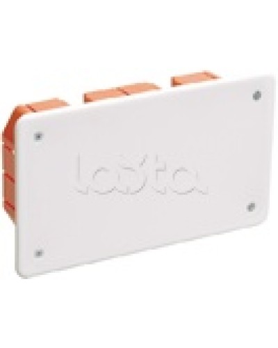 Коробка КМ41006 распаячная для твердых стен (с саморезами, с крышкой) IEK UKT11-172-096-045 в Сергиевом Посаде Распределительные коробки Pintop.ru