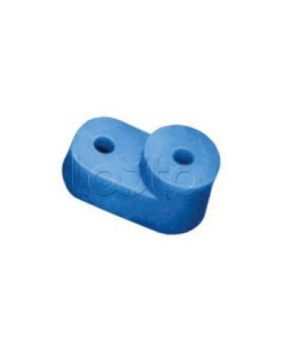 Угловой изолятор для «0» шины синий IEK YIS32 в Сергиевом Посаде Клеммные колодки Pintop.ru