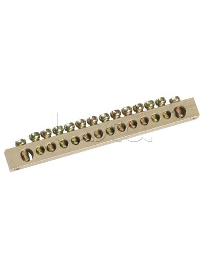 Шина нулевая 8x12 8/2 IEK YNN21-08-100 в Сергиевом Посаде Клеммные колодки Pintop.ru