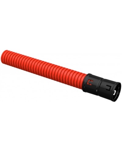 Труба гофр. ПНД 40 мм (50 м) IEK (CTG12-040-K04-050-R) в Сергиевом Посаде Труба гофрированная Pintop.ru