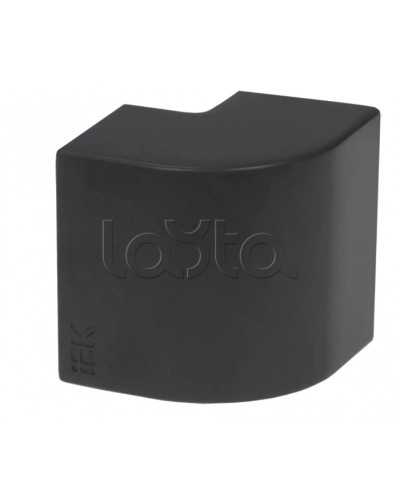 ELECOR Угол внешний КМН 60х40 черный (4шт/компл) IEK (EL-KK10D-N-060-040-K02) в Сергиевом Посаде Аксессуары для кабель-канала Pintop.ru