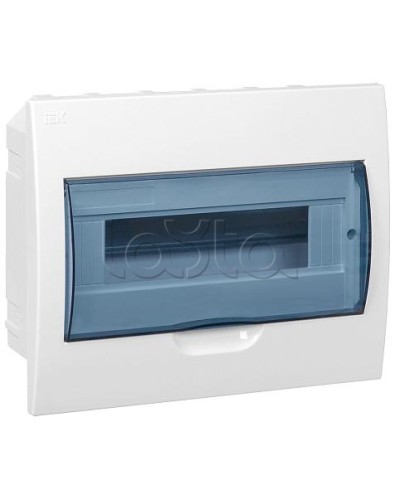 Бокс ЩРВ-П-12 модулей встраиваемый пластик IP41 IEK (MKP12-V-12-40-10) в Сергиевом Посаде Боксы для автоматов Pintop.ru