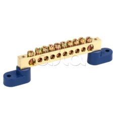 Шина нулевая ШНИ-8Х12-10-У2-С IEK (YNN10-812-10C2-K07)