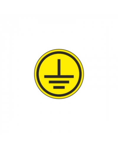 Самоклеящаяся этикетка: 30x30 мм, символ Заземление IEK YPC20-ZAZEM-1-096 в Сергиевом Посаде Дополнительное оборудование для ОПС Pintop.ru