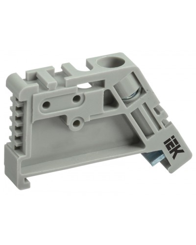 Ограничитель на DIN-рейку (пластик) IEK YXD12 в Сергиевом Посаде Крепежные изделия Pintop.ru