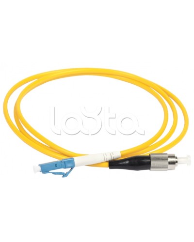 Патч-корд оптический, SM, 9/125 (OS2), FC/UPC-LC/UPC, (simplex), 1м FPC09-FCU-LCU-C1L-1M в Сергиевом Посаде Патч-корды оптические Pintop.ru